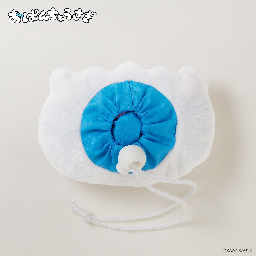 ぬいぐるみエコバッグ おぱんちゅうさぎ