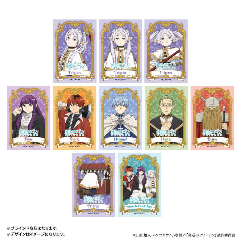 ミニアートスタンド 肖像画デザイン(ブラインド)全10種 BOX 葬送のフリーレン