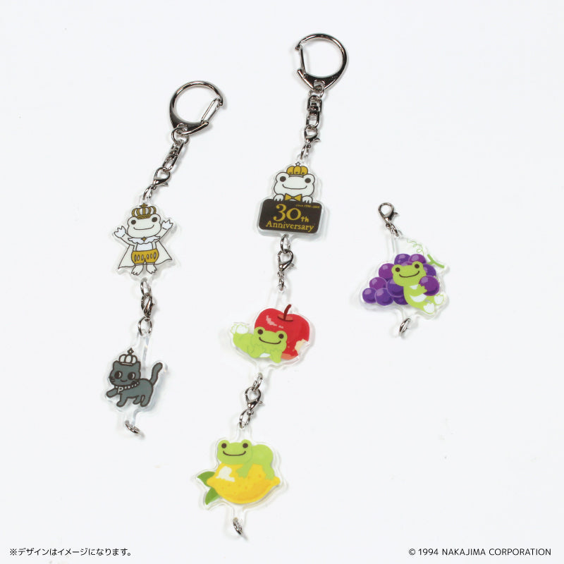 つながる3連キーホルダー【全8種】/BOX かえるのピクルス