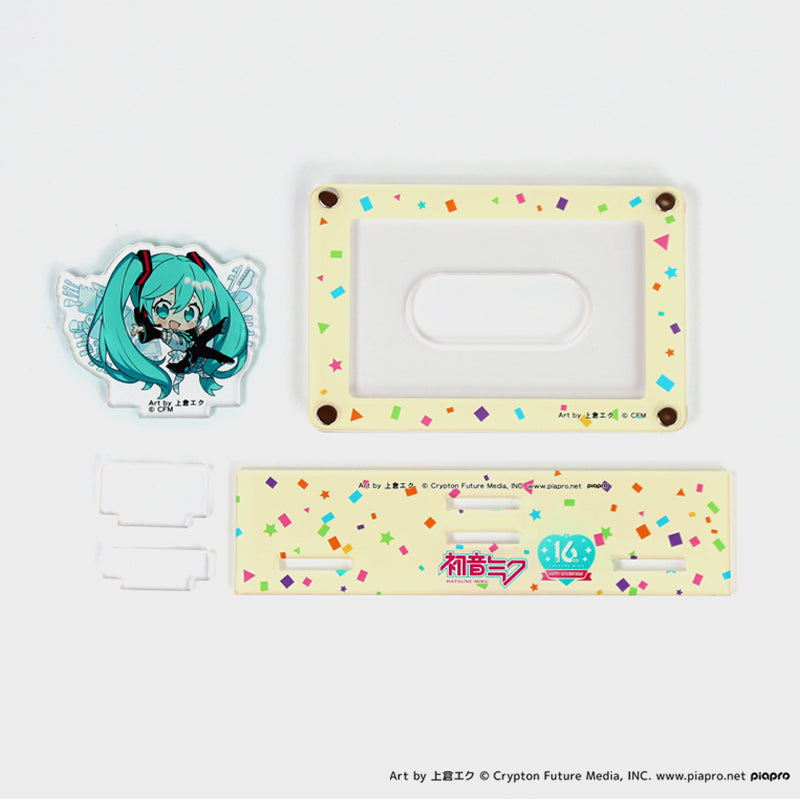アクスタ付きカードスタンド 初音ミク 16th 上倉エク