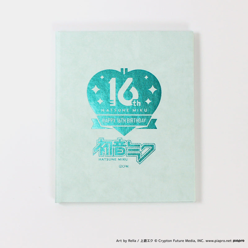 ミニアート付きカードブック 初音ミク 16th