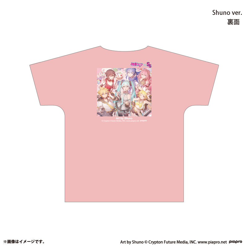 『初音ミク×スモールエス』 フルグラフィックTシャツ -Shuno ver.