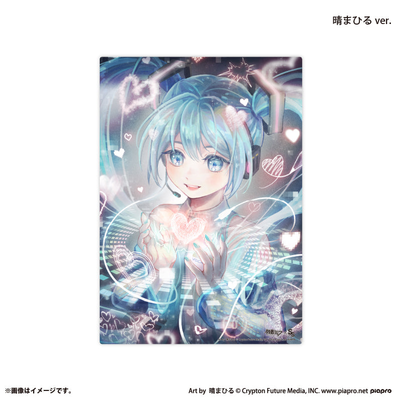 『初音ミク×スモールエス』 メタルプレート -晴まひる ver.-
