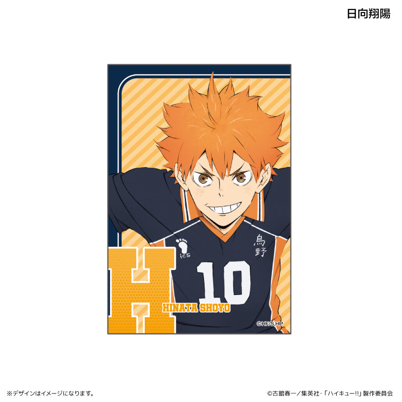 スクエア缶バッジ イニシャル体操ver. 日向翔陽