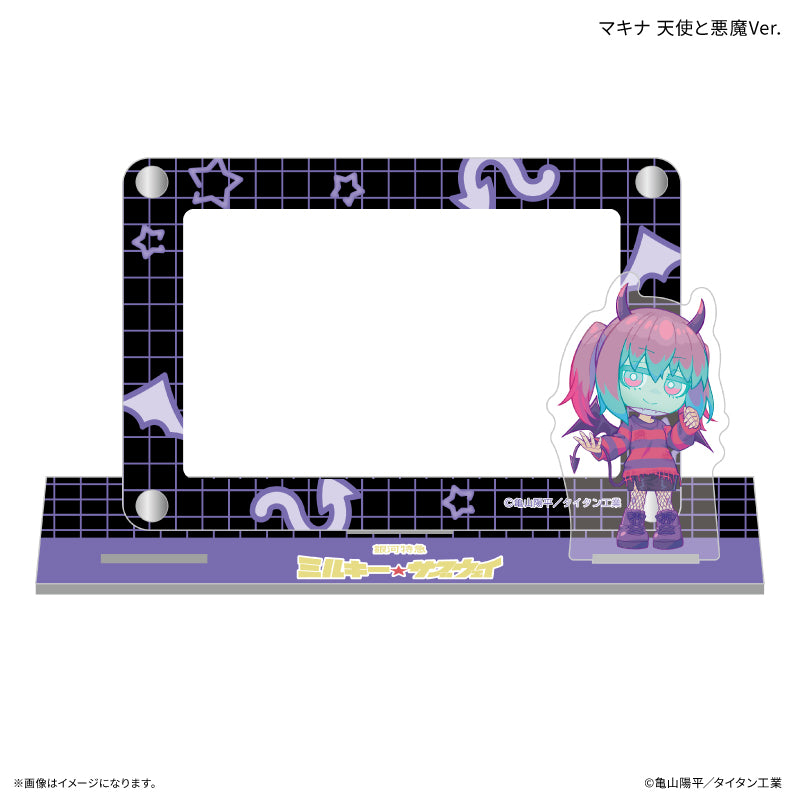『銀河特急 ミルキー☆サブウェイ』 アクスタ付きカードスタンド マキナ 天使と悪魔Ver.