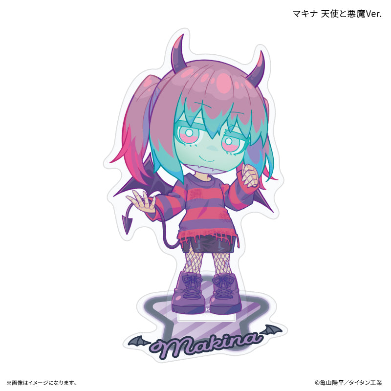 『銀河特急 ミルキー☆サブウェイ』 ミニアクリルスタンド マキナ 天使と悪魔Ver.