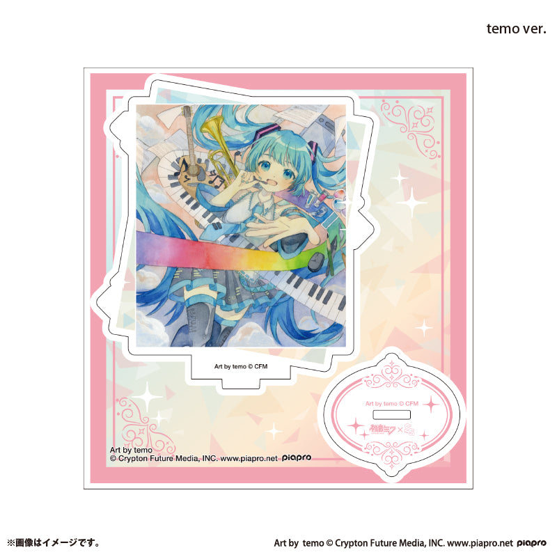 『初音ミク×スモールエス』 アクリルスタンド -temo ver.-