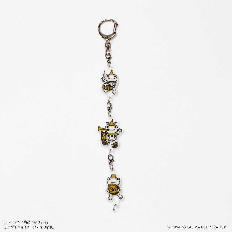 つながる3連キーホルダー【全8種】/BOX かえるのピクルス