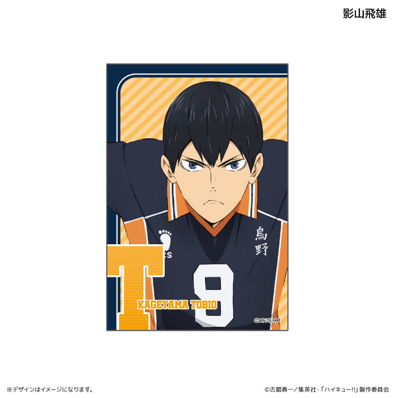 スクエア缶バッジ イニシャル体操ver. 影山飛雄