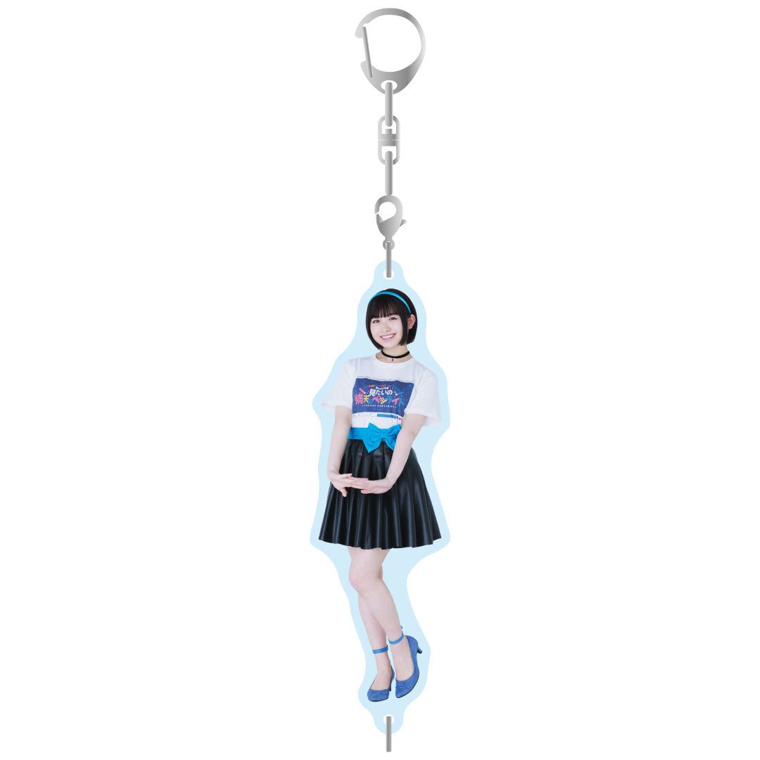 「ウタヒメドリーム 2ndライブ『見たいの満天のペンライト』」いつでも一緒アクリルキーホルダー 真白清美ver.