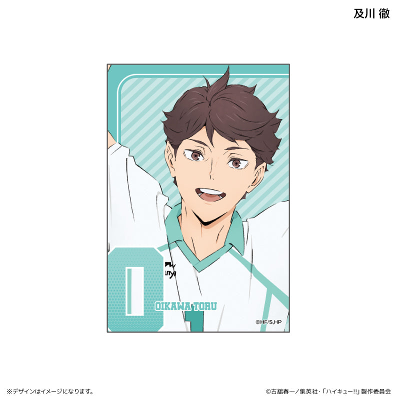 スクエア缶バッジ イニシャル体操ver. 及川 徹
