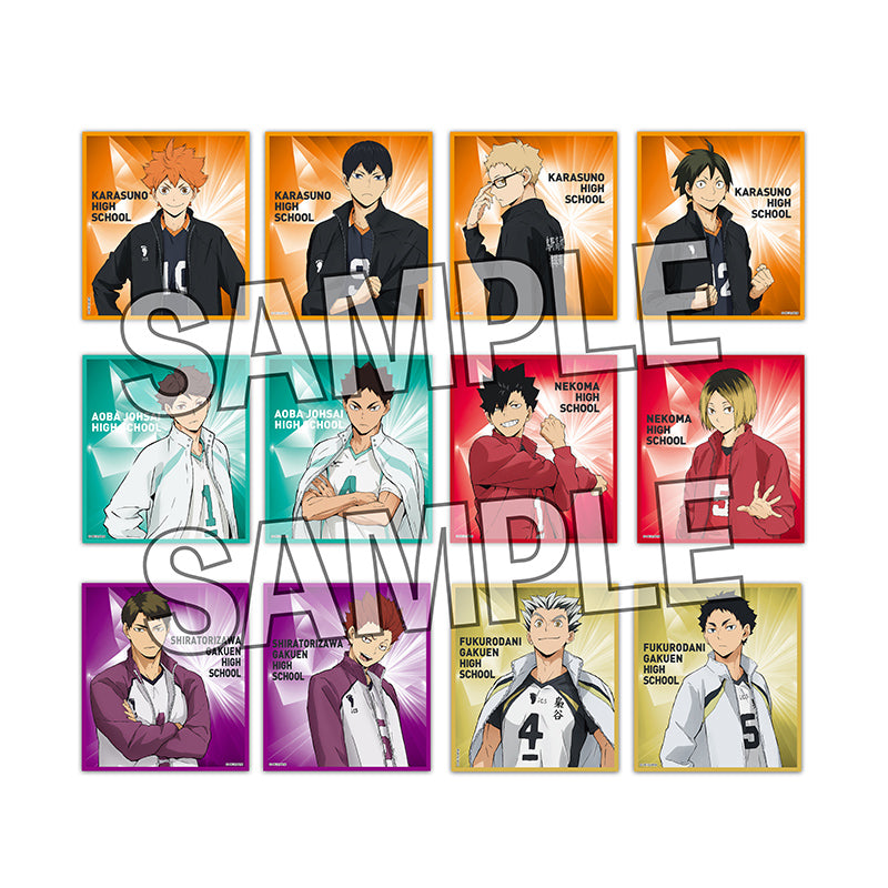 ハイキュー!! トレーディングギラギラ色紙 BOX1【再販】