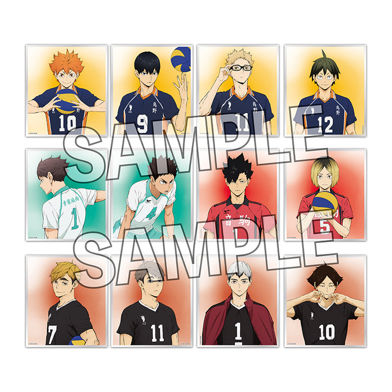 ハイキュー!! トレーディングギラギラ色紙 BOX2【再販】