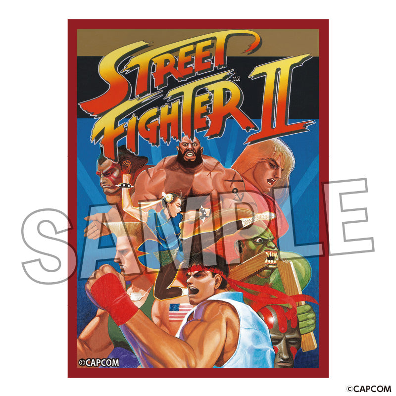 ストリートファイターII イラストスリーブNT パッケージデザイン
