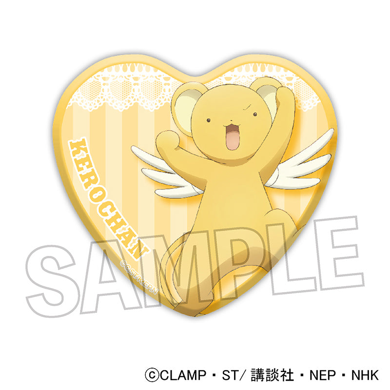 カードキャプターさくら クリアカード編 ハート缶バッジ 12