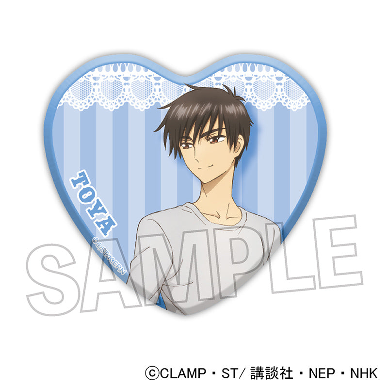 カードキャプターさくら クリアカード編 ハート缶バッジ 16