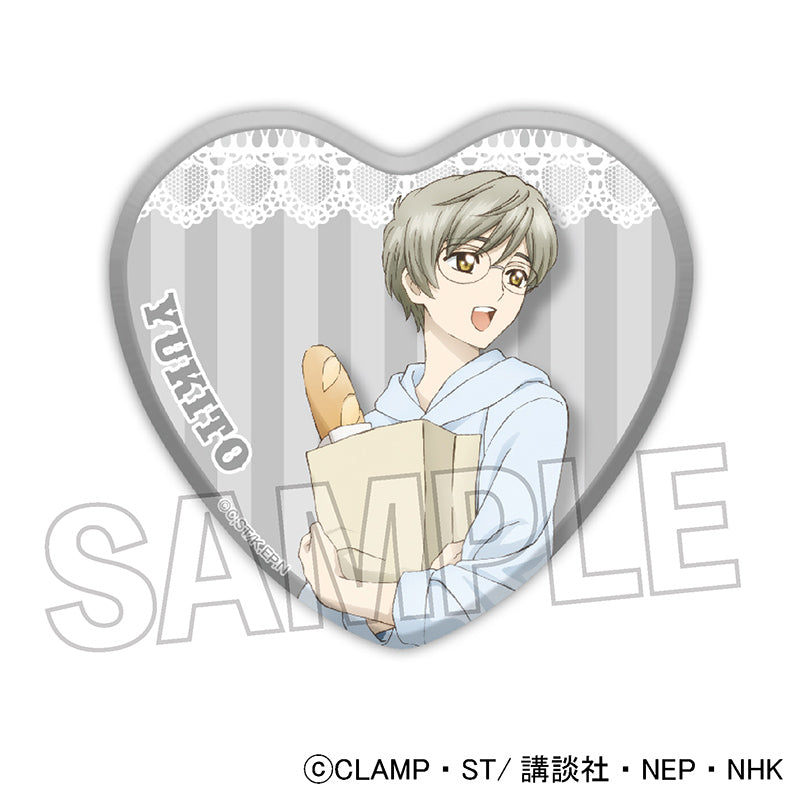 カードキャプターさくら クリアカード編 ハート缶バッジ 17