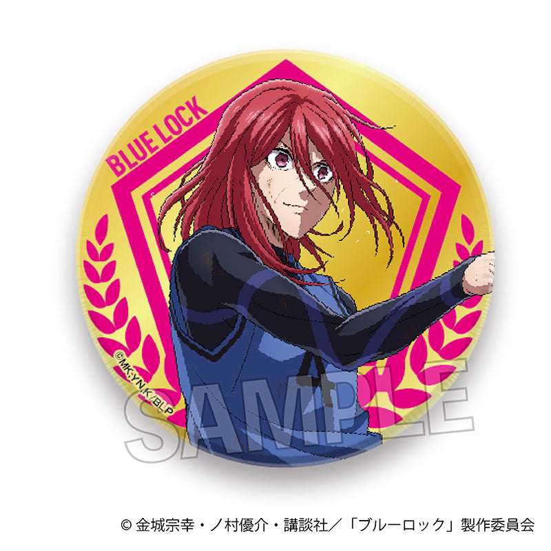 ブルーロック 咆哮!!金メダル風缶バッジ 千切豹馬