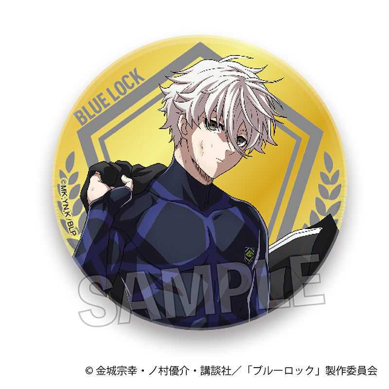 ブルーロック 咆哮!!金メダル風缶バッジ 凪 誠士郎