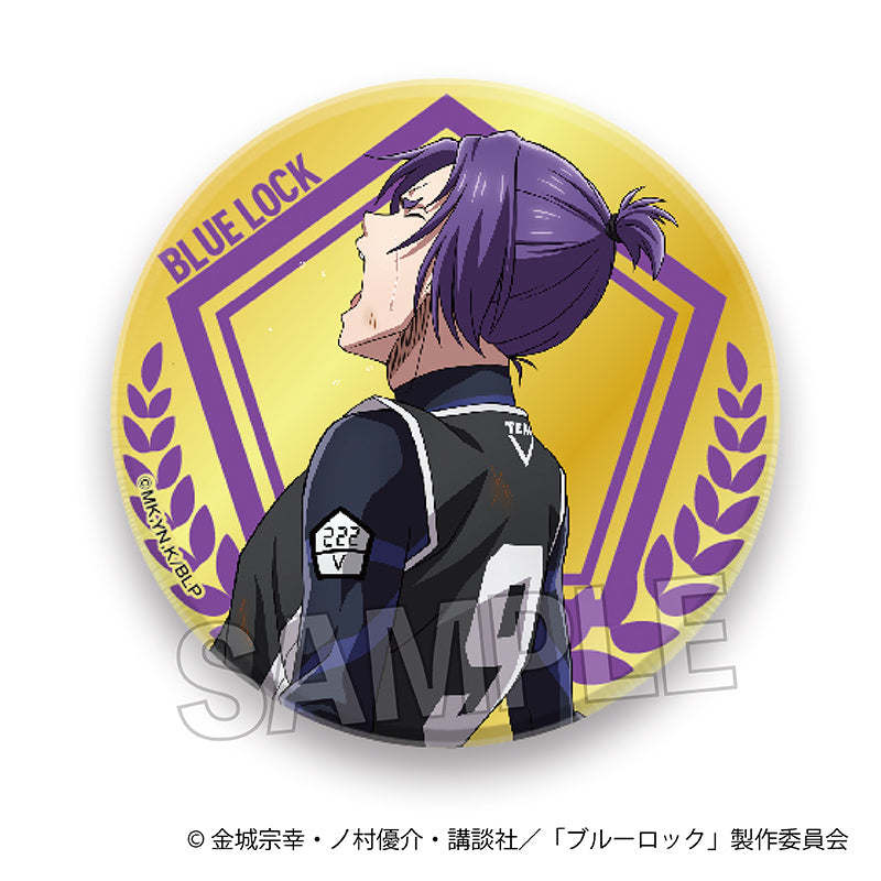 ブルーロック 咆哮!!金メダル風缶バッジ 御影玲王