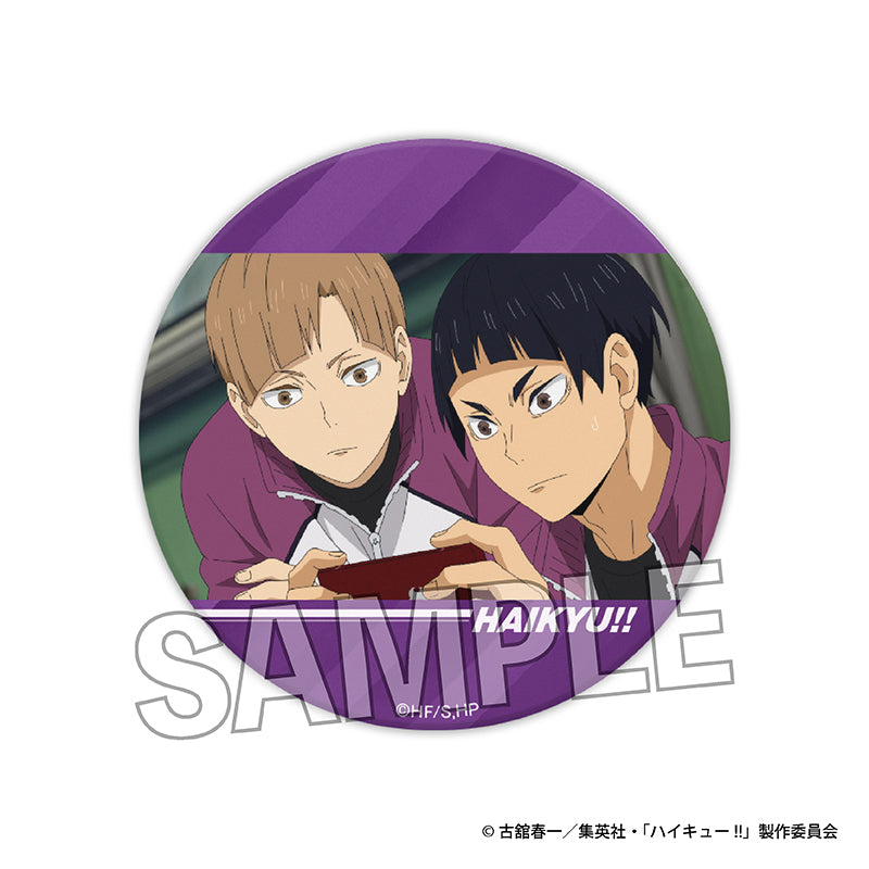 ハイキュー!! 場面写 ギラギラ缶バッジ 19