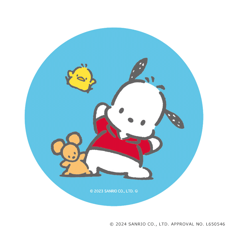 サンリオ まじかる百貨店缶バッジ ポチャッコ②