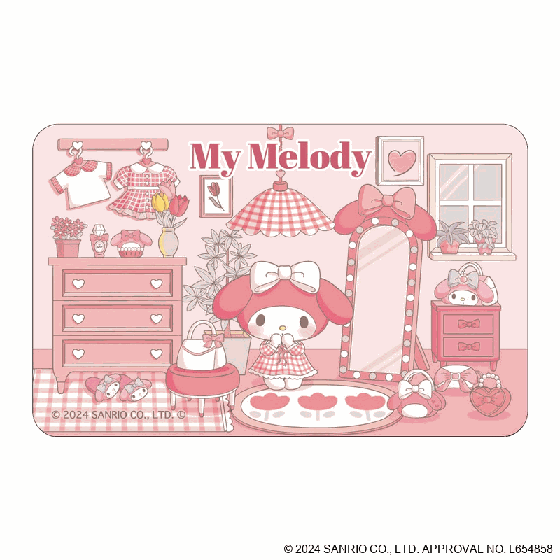 サンリオ まじかる百貨店ステッカー マイメロディ①