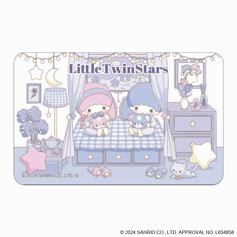 サンリオ まじかる百貨店ステッカー リトルツインスターズ①