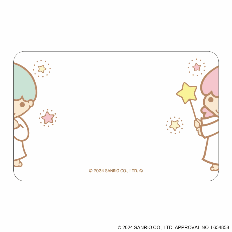 サンリオ まじかる百貨店クリアカード リトルツインスターズ①