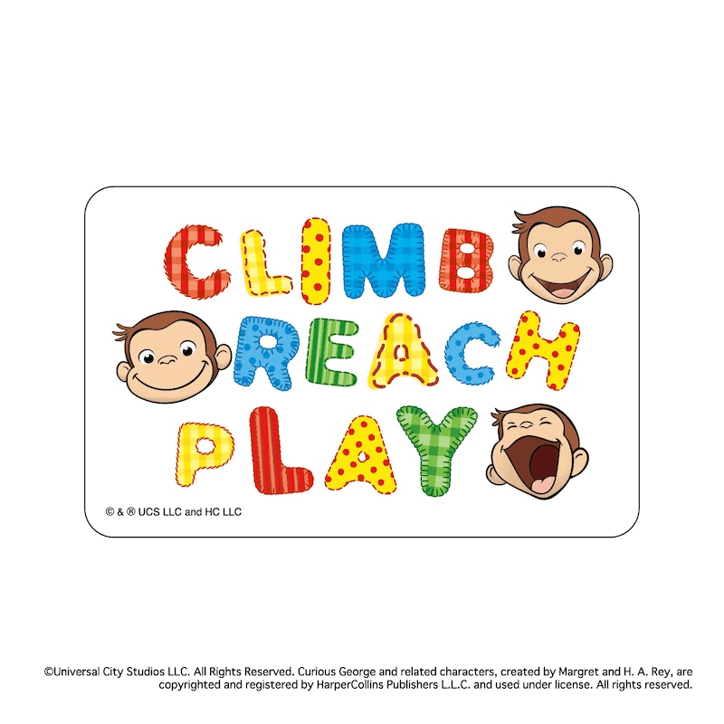 おさるのジョージ まじかる百貨店クリアカード⑦