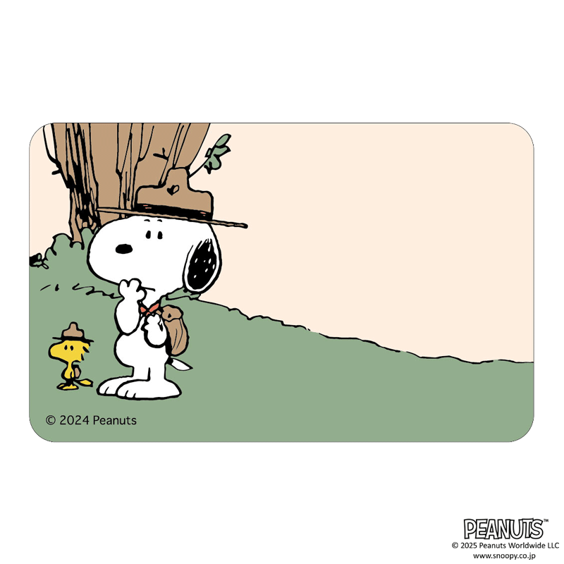 PEANUTS まじかる百貨店ステッカー⑨