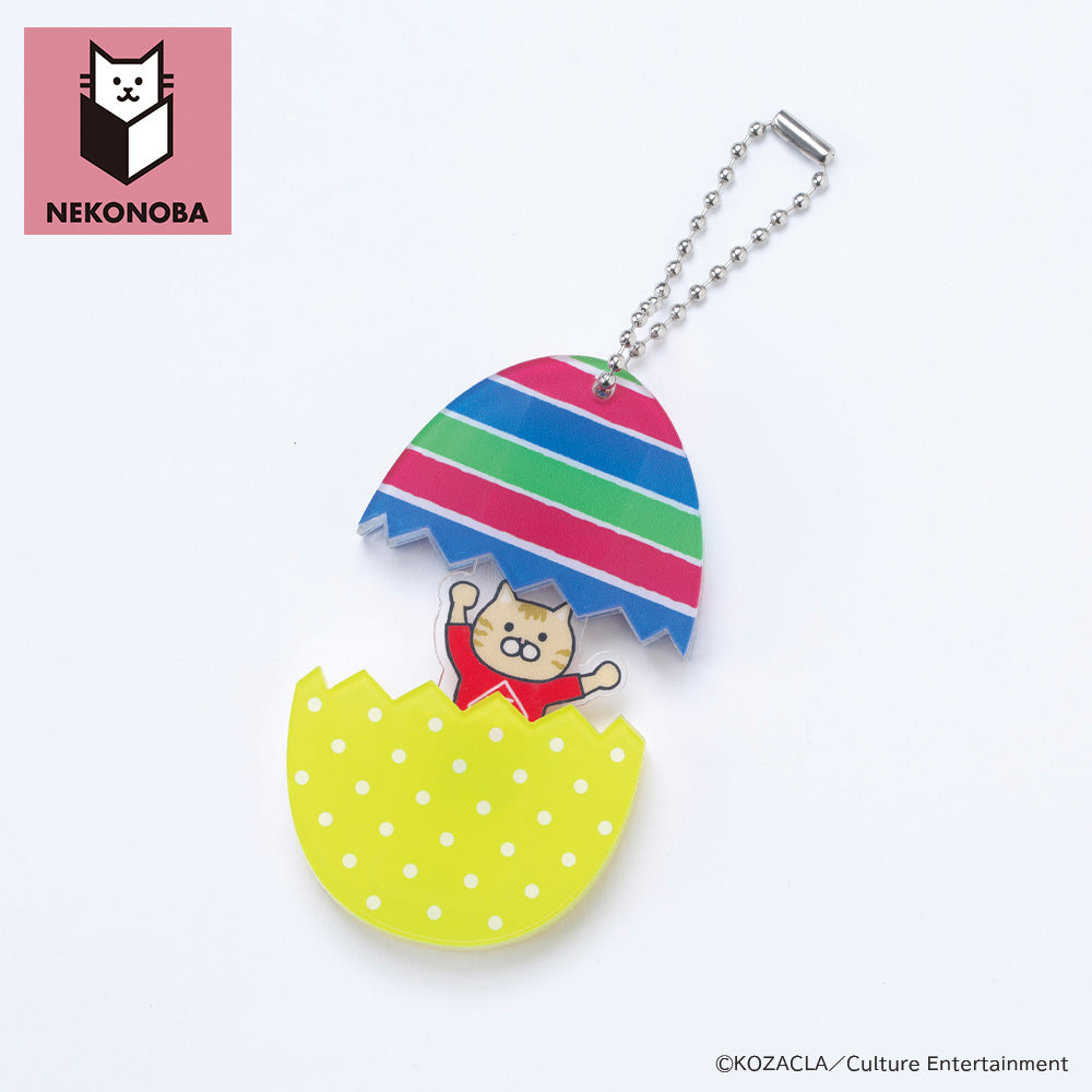 NEKONOBA パカッ!とアクキー 福ネコ
