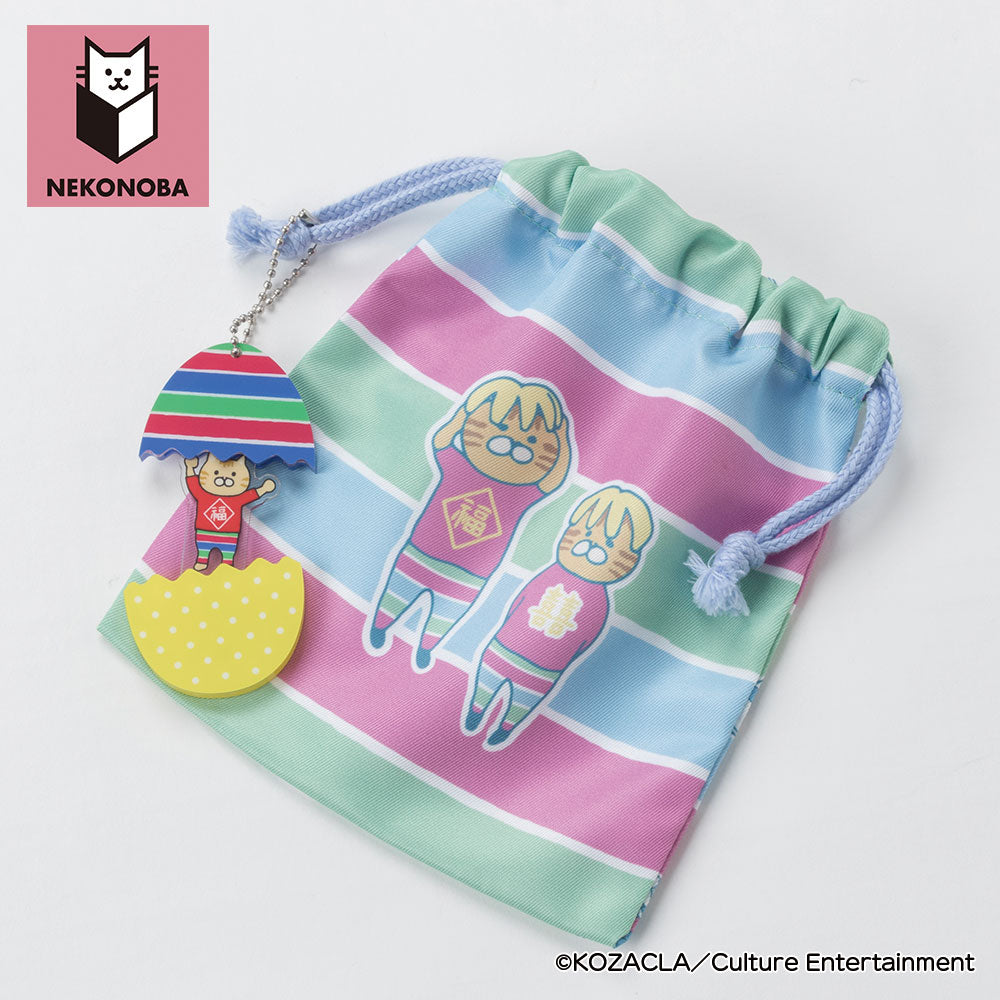 NEKONOBA パカッ!とアクキー 福ネコ