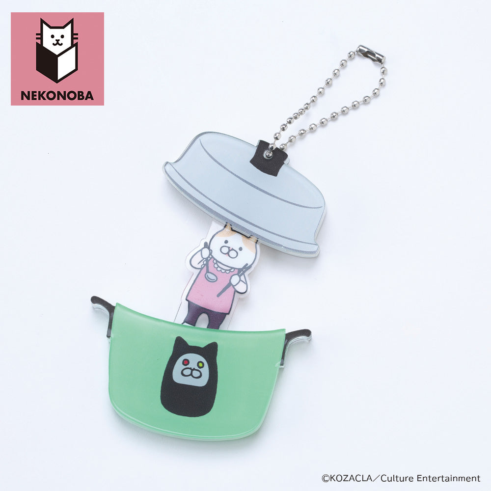 NEKONOBA パカッ!とアクキー 電鍋ネコ