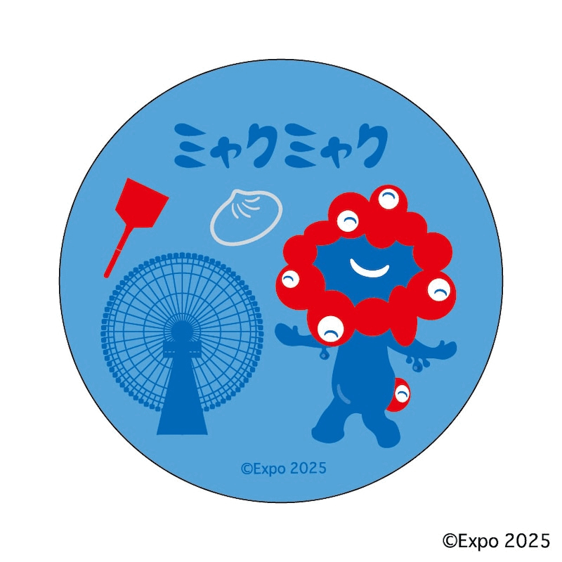 EXPO2025 ミャクミャク 缶バッジ1