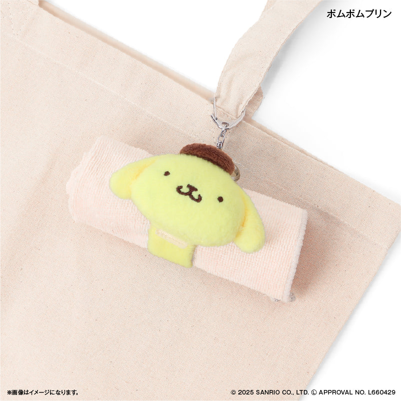 サンリオキャラクターズ 蓄光マスコットループホルダー ポムポムプリン