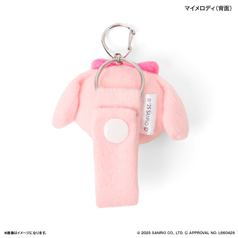 サンリオキャラクターズ 蓄光マスコットループホルダー マイメロディ