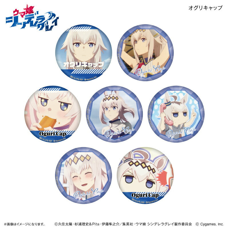 ウマ娘 シンデレラグレイ オートバックス オグリキャップ 缶バッジ 10個 ウマ娘 シンデレラグレイ オートバックス コラボ オグリキャップ 缶
