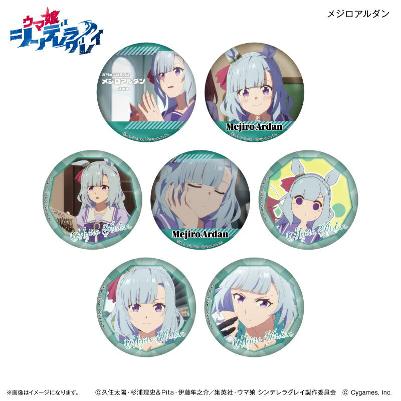 ウマ娘　canバッジ vol.6 40点　メジロアルダン アニメ『ウマ娘 シンデレラグレイ』 だけ缶 メジロアルダンだけ