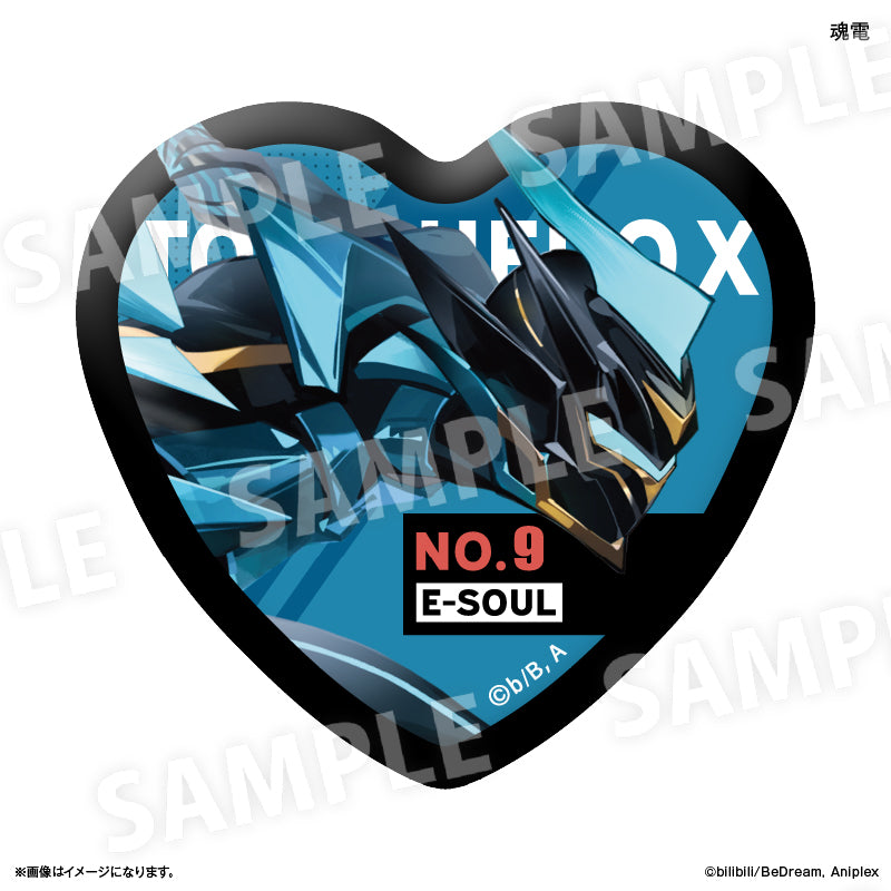 アニメ「TO BE HERO X」 トレーディングハート缶バッジ 【全11種】(BOX)