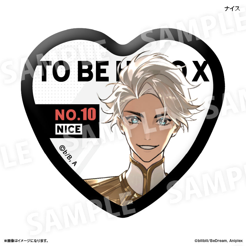 アニメ「TO BE HERO X」 トレーディングハート缶バッジ 【全11種】(BOX)