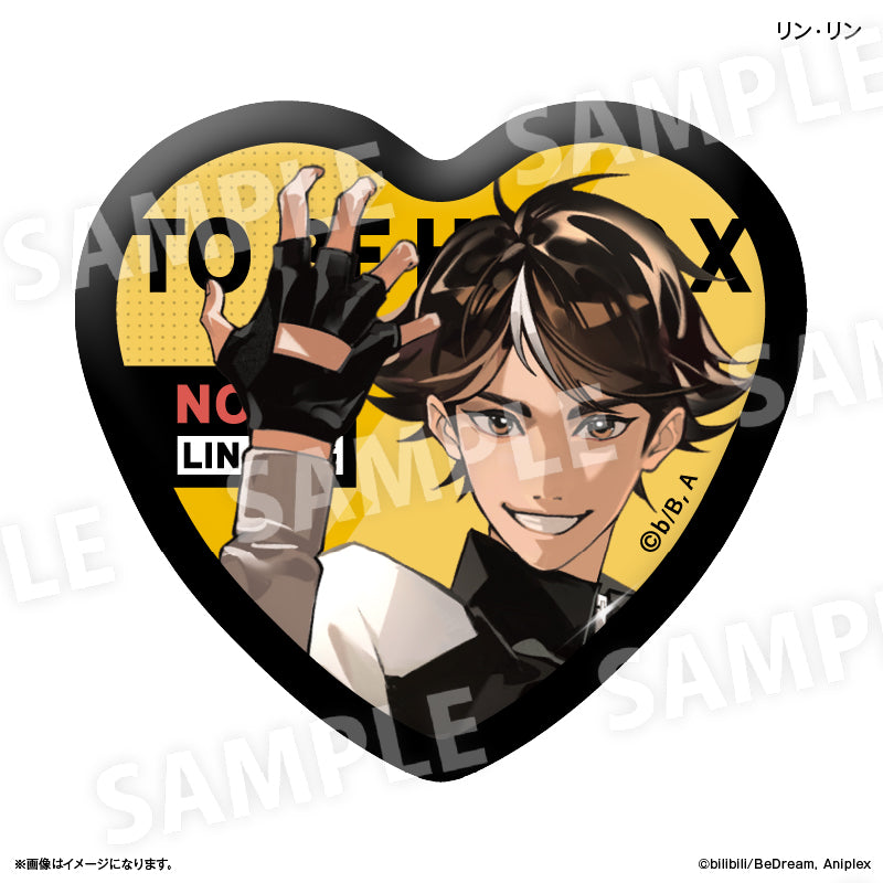 アニメ「TO BE HERO X」 トレーディングハート缶バッジ 【全11種】(BOX)