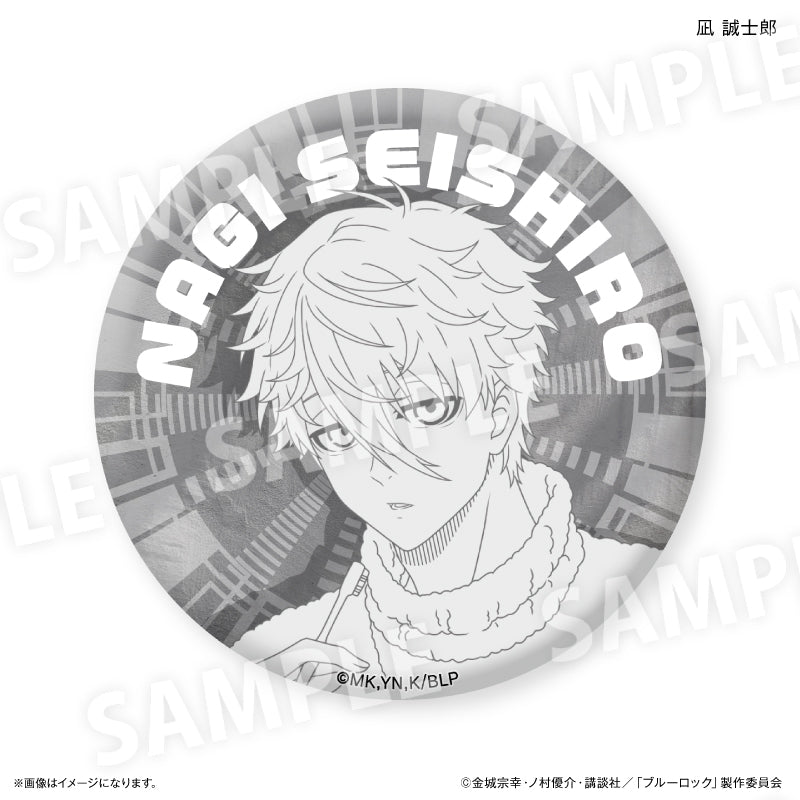 ブルーロック Wake Up & Get Ready 線画缶バッジ 乙夜 影汰