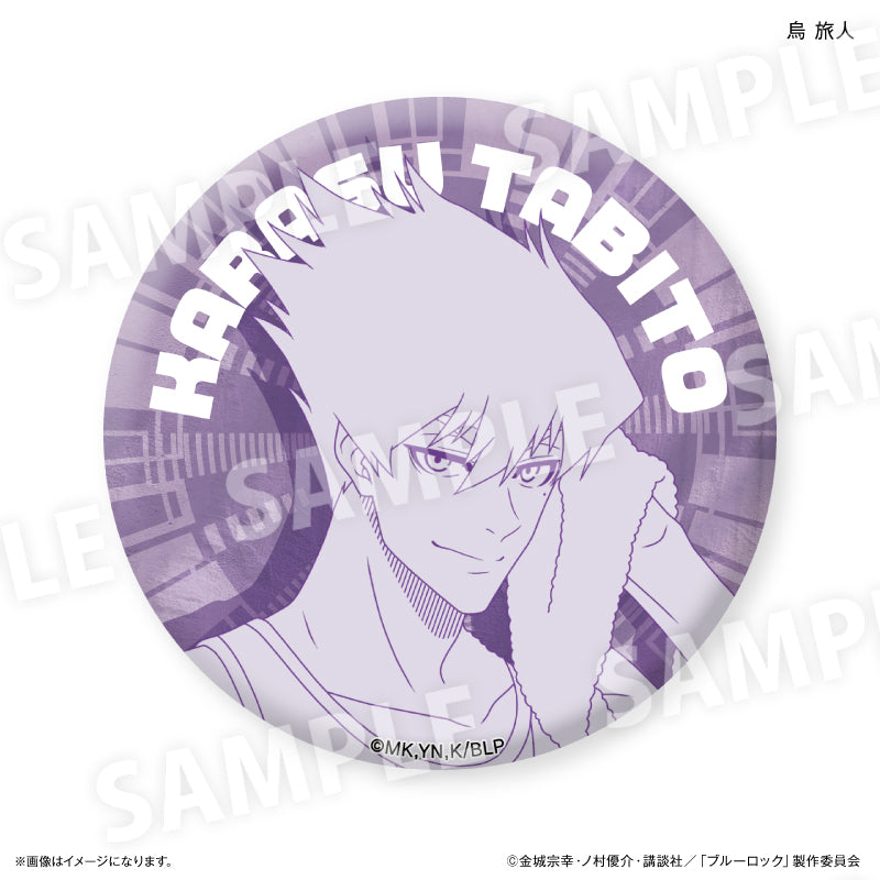 ブルーロック Wake Up & Get Ready 線画缶バッジ 糸師 凛