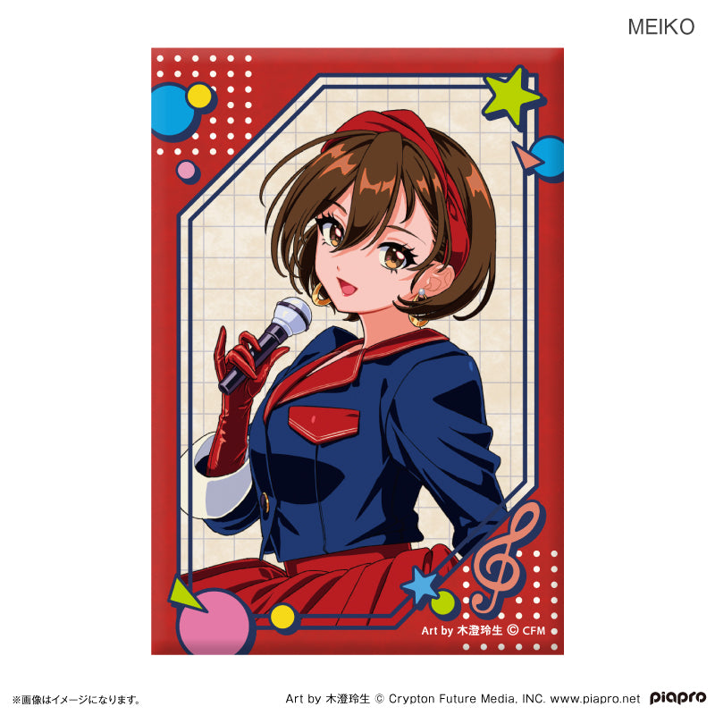 ピアプロキャラクターズ 昭和アイドル 缶マグネット MEIKO