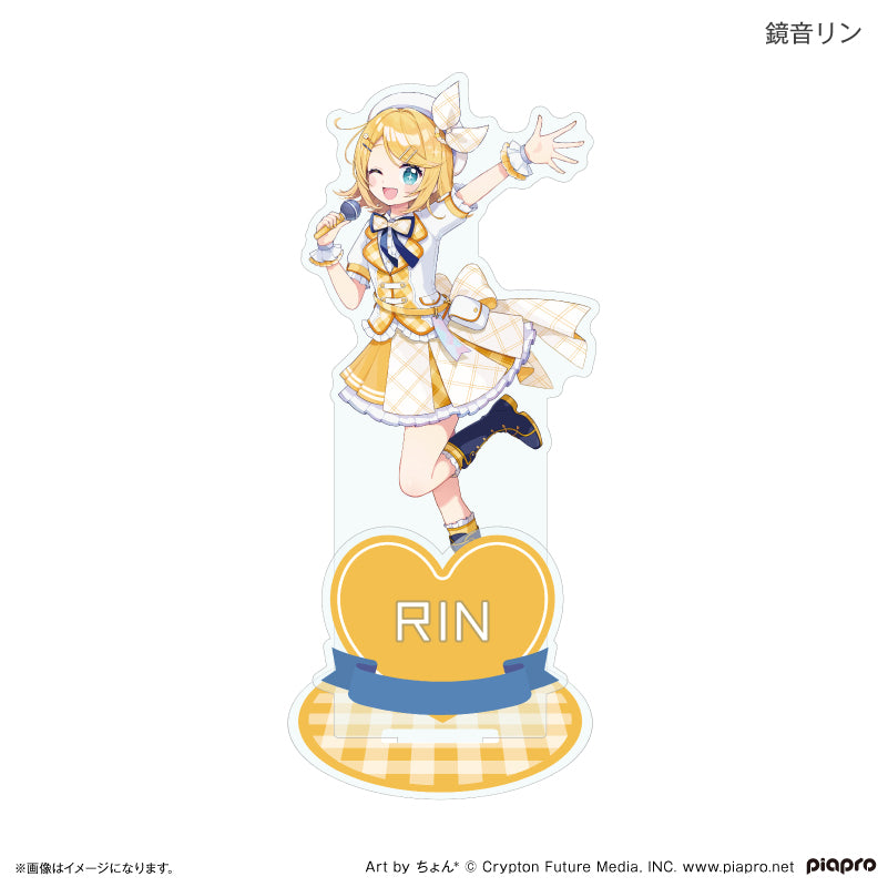 ピアプロキャラクターズ 平成アイドル アクリルスタンド 鏡音リン