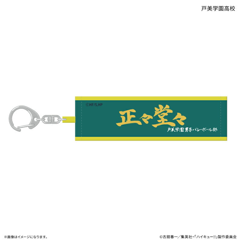 ハイキュー!! トレーディング横断幕キーホルダー 【全10種】(BOX)