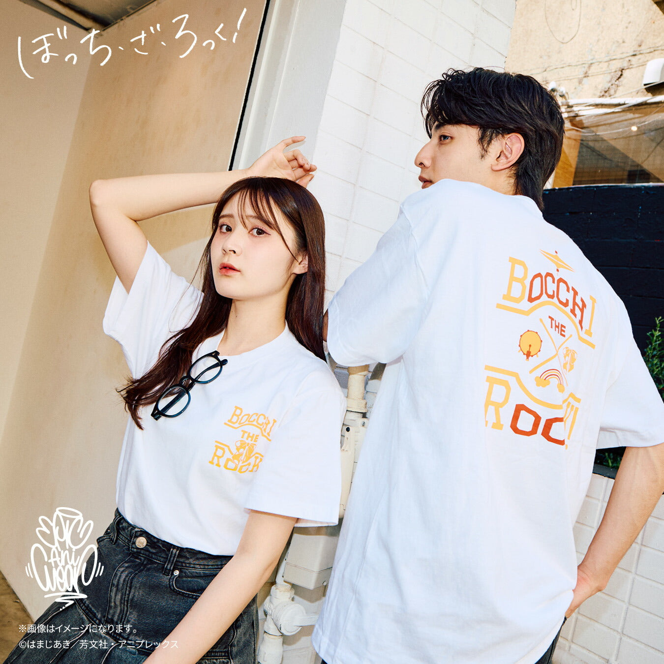 アニメ「ぼっち・ざ・ろっく!」 EpicAniWear 伊地知虹夏モチーフデザインTEE