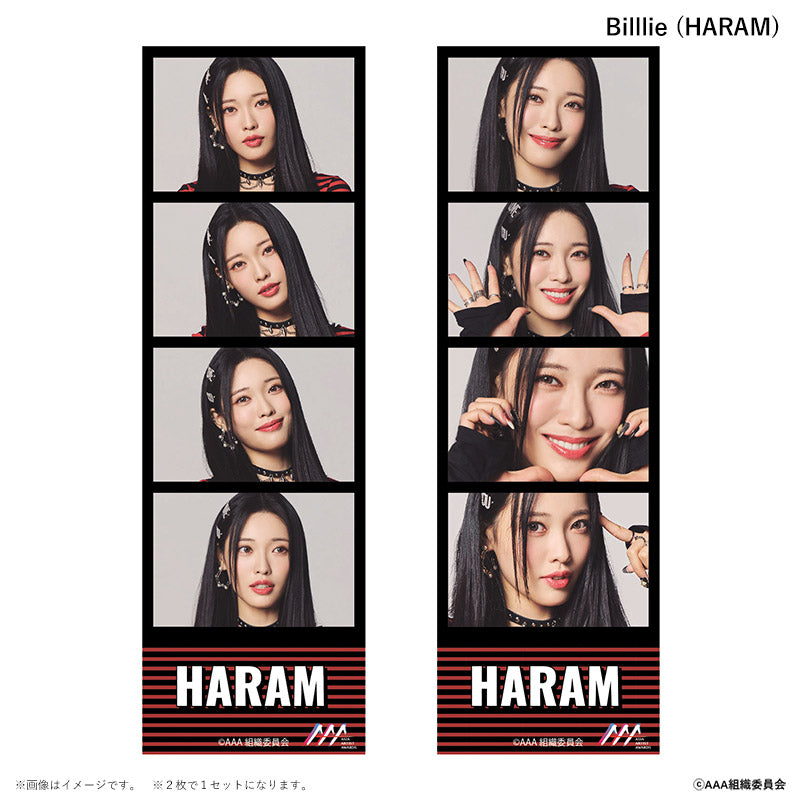 4CUT PHOTO2枚セット Asia Artist Awards 2022 Billlie HARAM