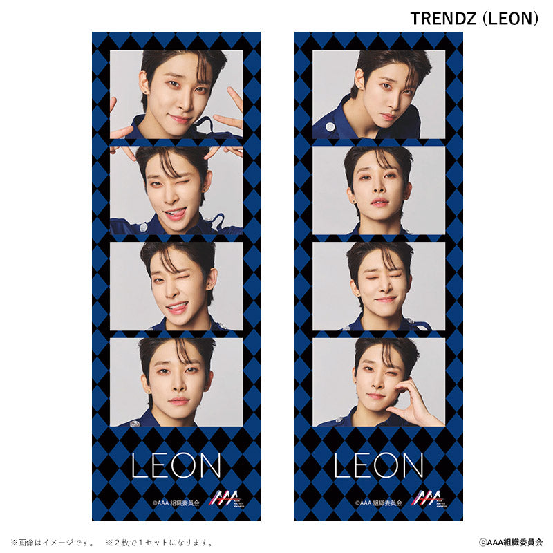 4CUT PHOTO2枚セット Asia Artist Awards 2022 TRENDZ LEON